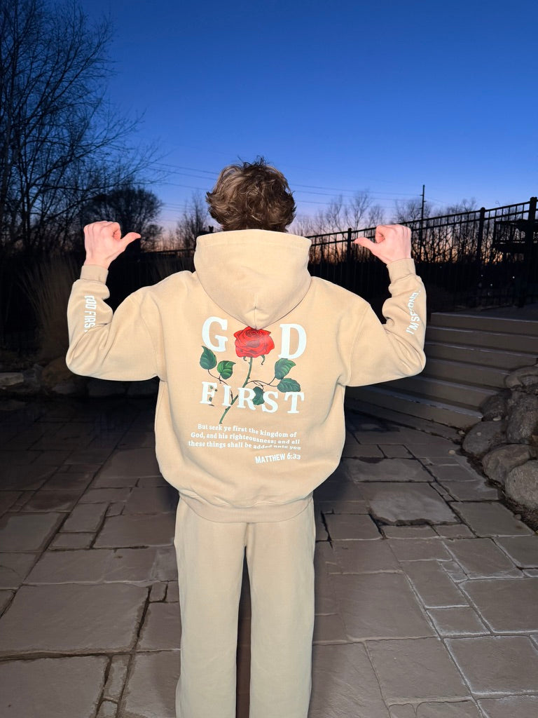 God First I'm Second Sweat Set (Hoodie)