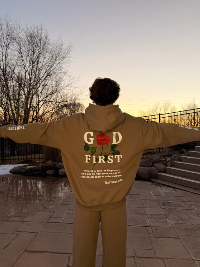 God First I'm Second Sweat Set (Hoodie)