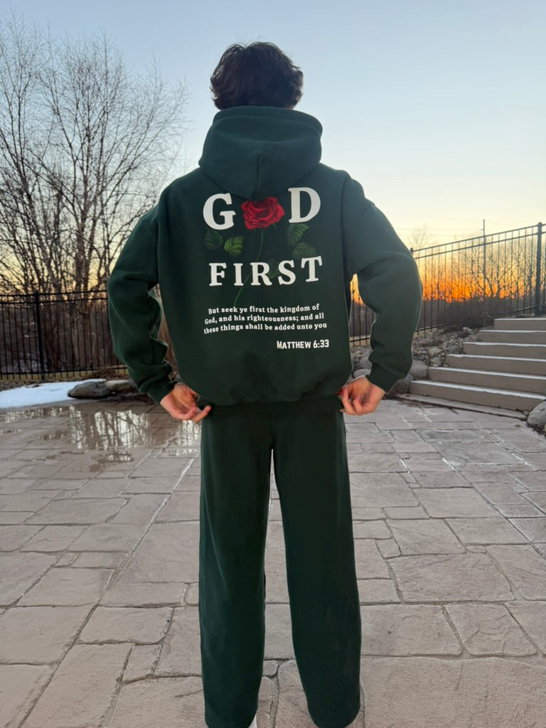 God First I'm Second Sweat Set (Hoodie)