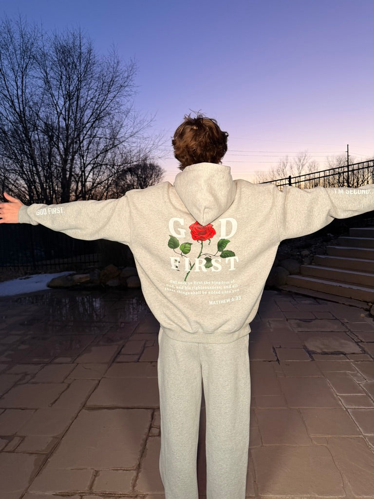God First I'm Second Sweat Set (Hoodie)