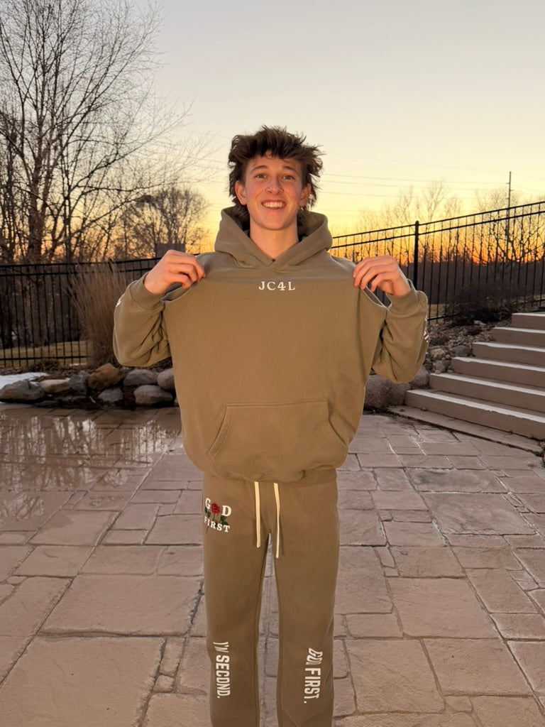 God First I'm Second Sweat Set (Hoodie)