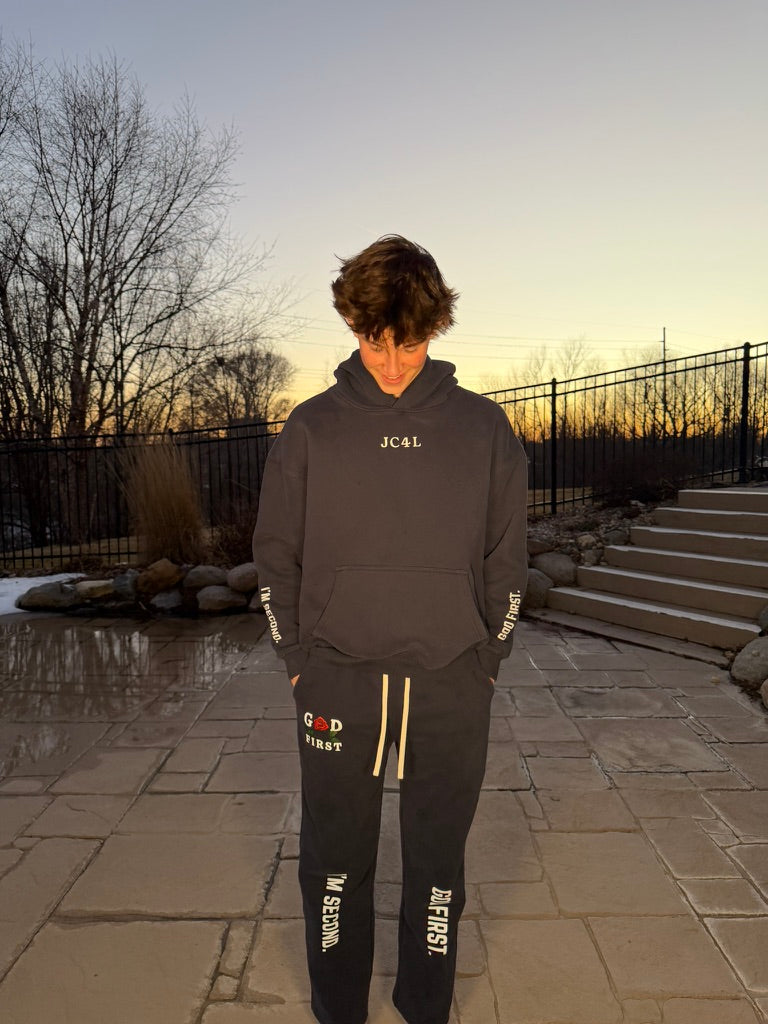 God First I'm Second Sweat Set (Hoodie)